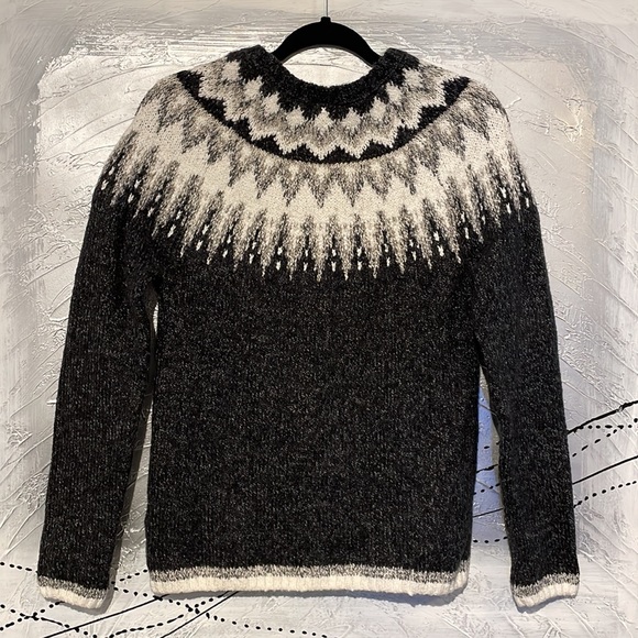Wind River Sweater Size M Grey & White NWT - Picture 7 of 12